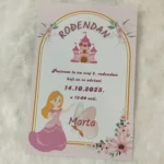 POZIVNICA ZA ROĐENDAN - PRINCEZA